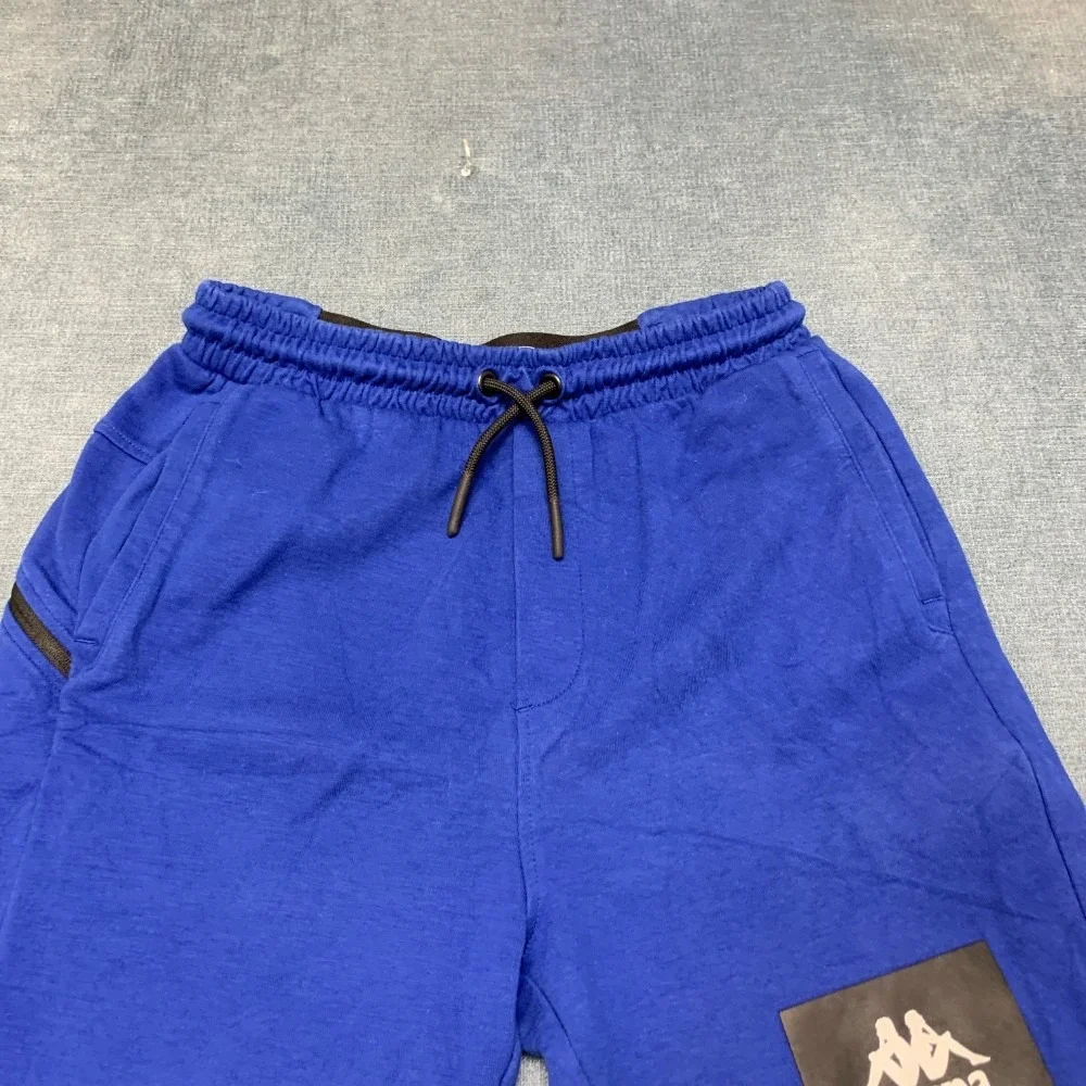 Kappa x Zara Board Shorts Boys 13-14 Blue Drawstring Waist Surfing Swimwear